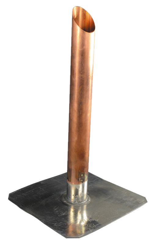 Trop Plein cuivre et plomb diamètre 40 - ALLIANCE EPDM